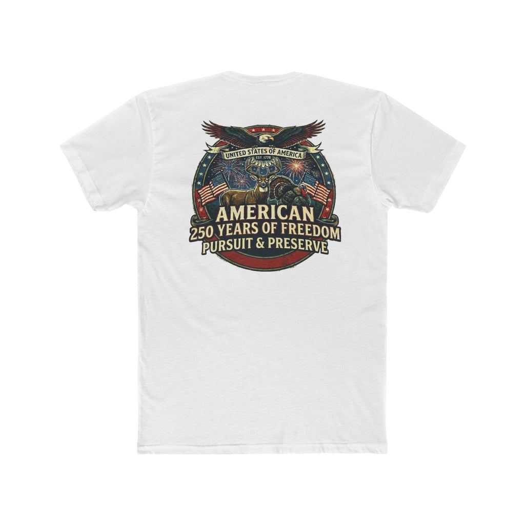 America's 250th Cotton crew unisex T-shirt