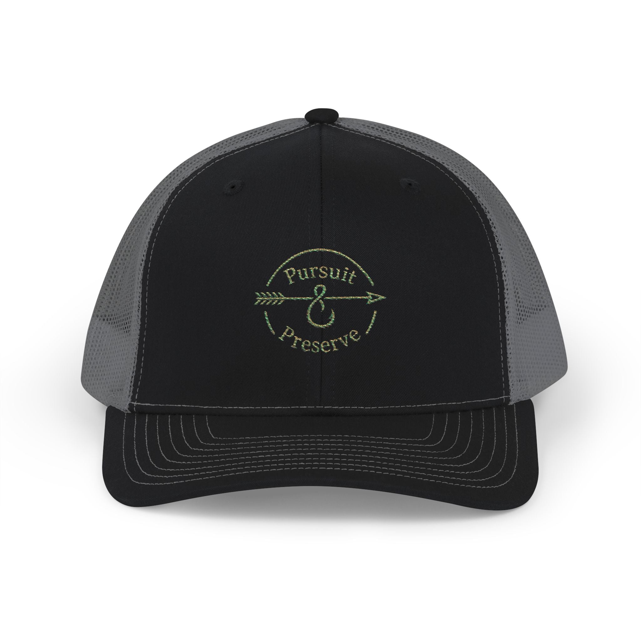 Pursuit & Preserve Embroidered Trucker Cap