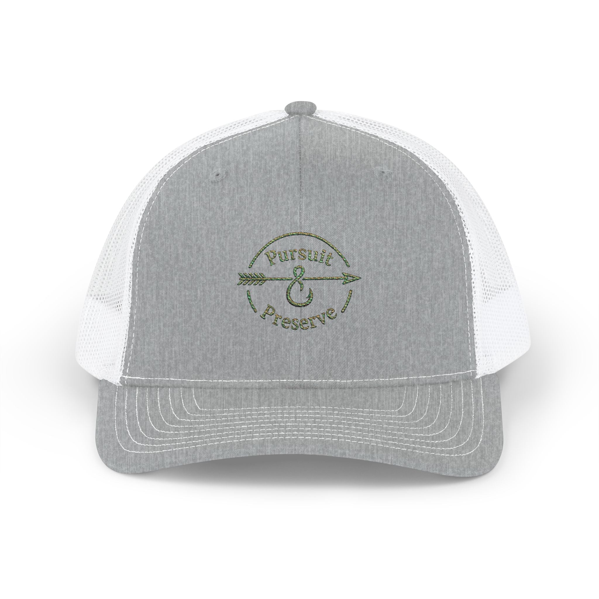 Pursuit & Preserve Embroidered Trucker Cap