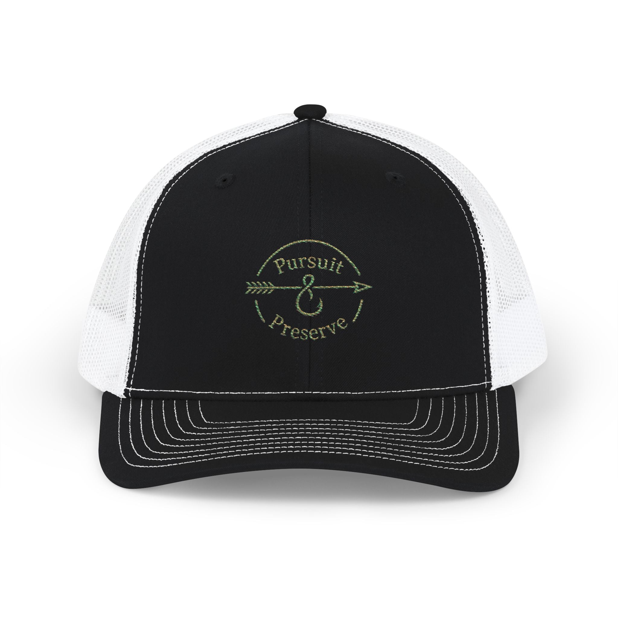 Pursuit & Preserve Embroidered Trucker Cap
