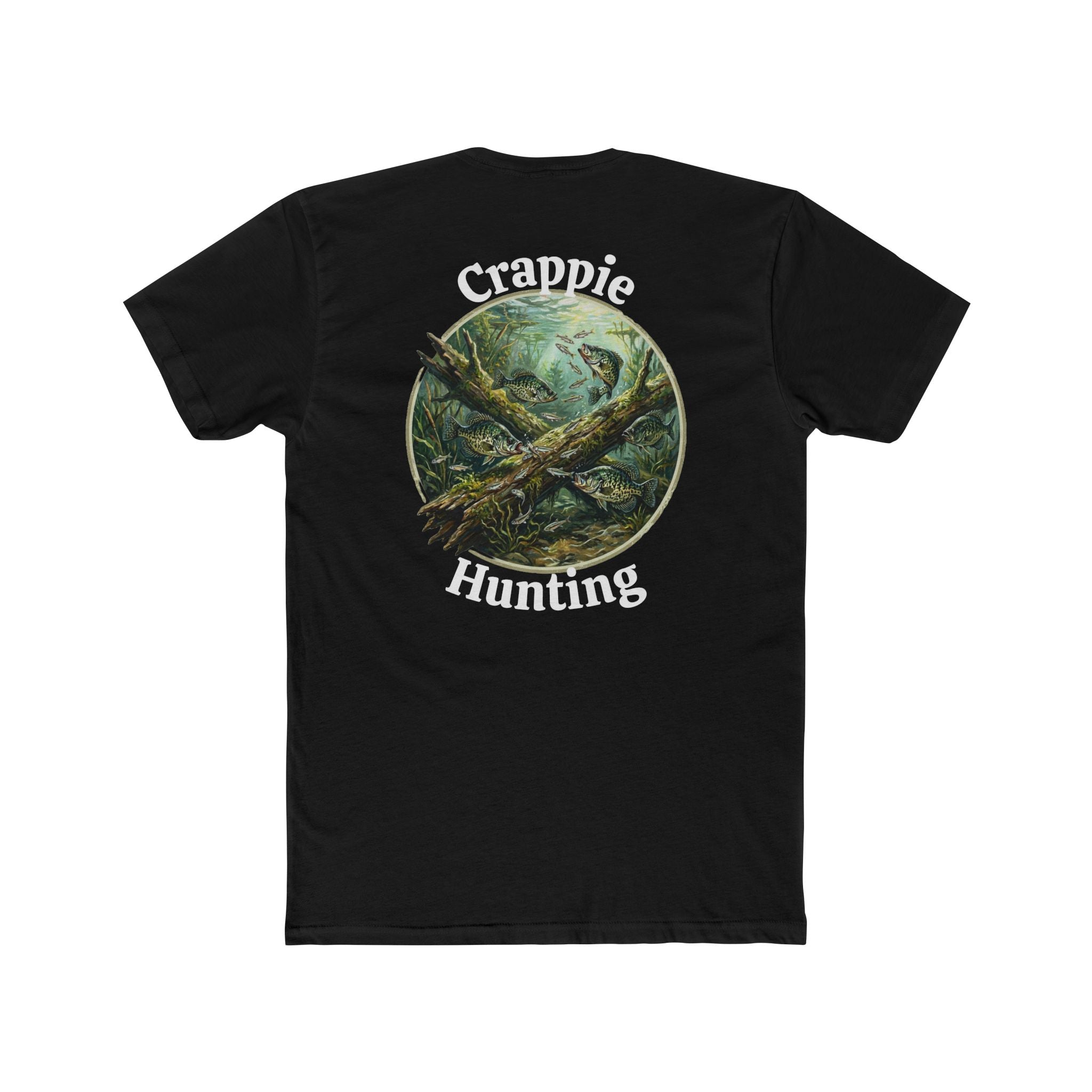 Crappie Hunting Graphic Tee — Fishing Shirt for Anglers
