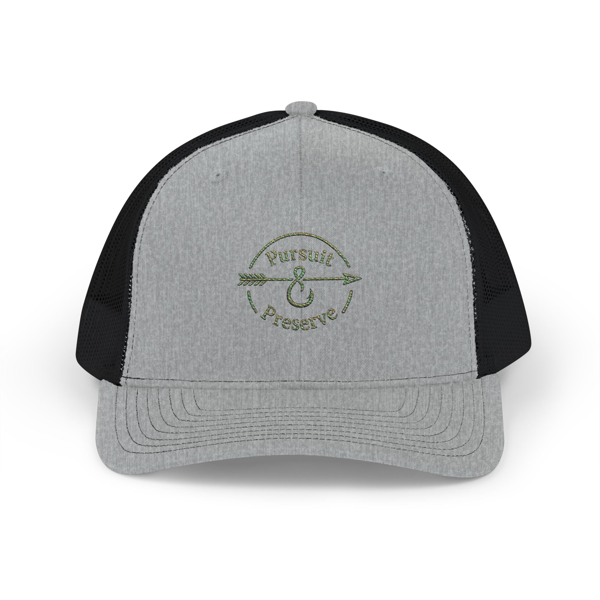 Pursuit & Preserve Embroidered Trucker Cap