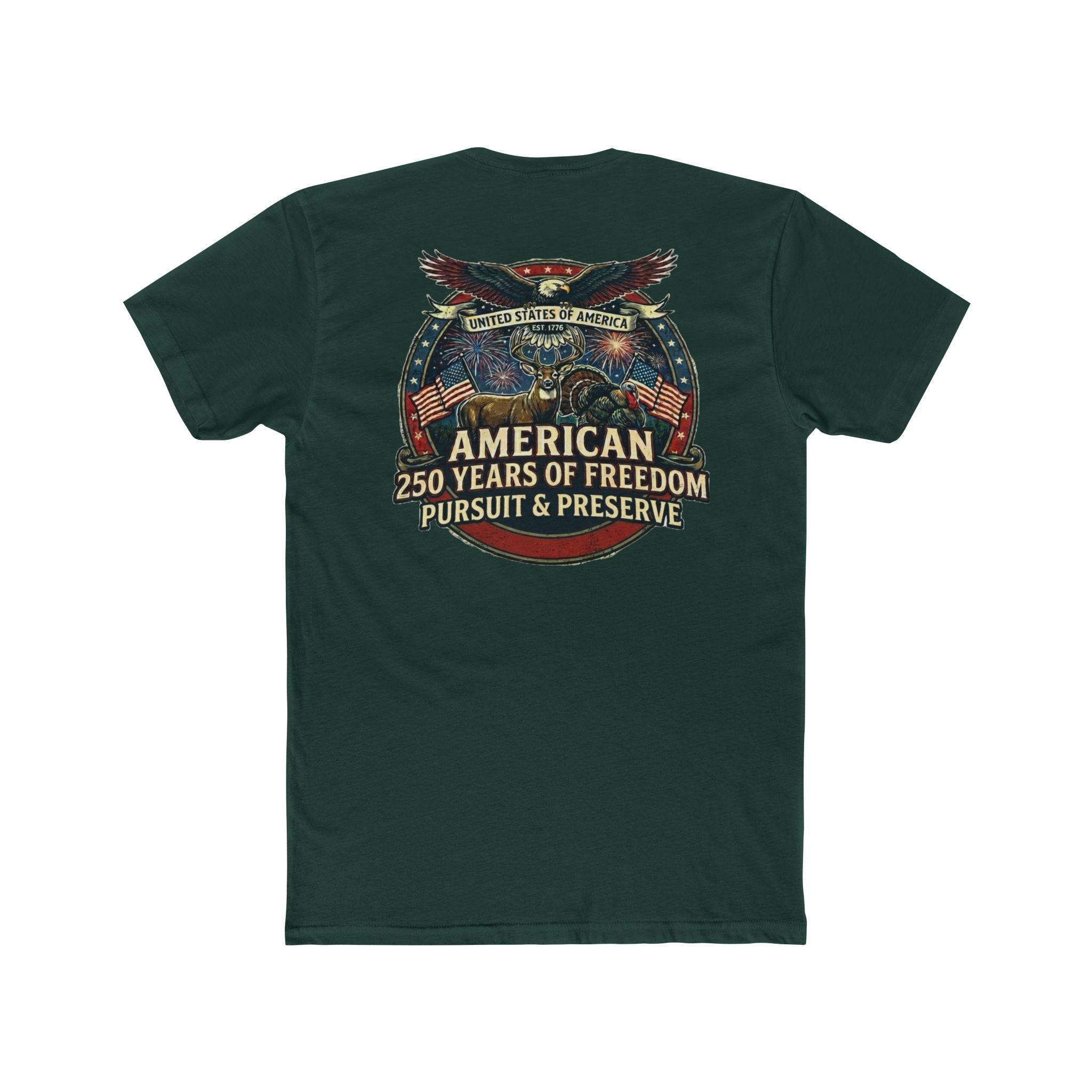 America's 250th Cotton crew unisex T-shirt